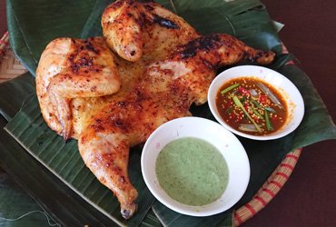Gà nướng muối ớt