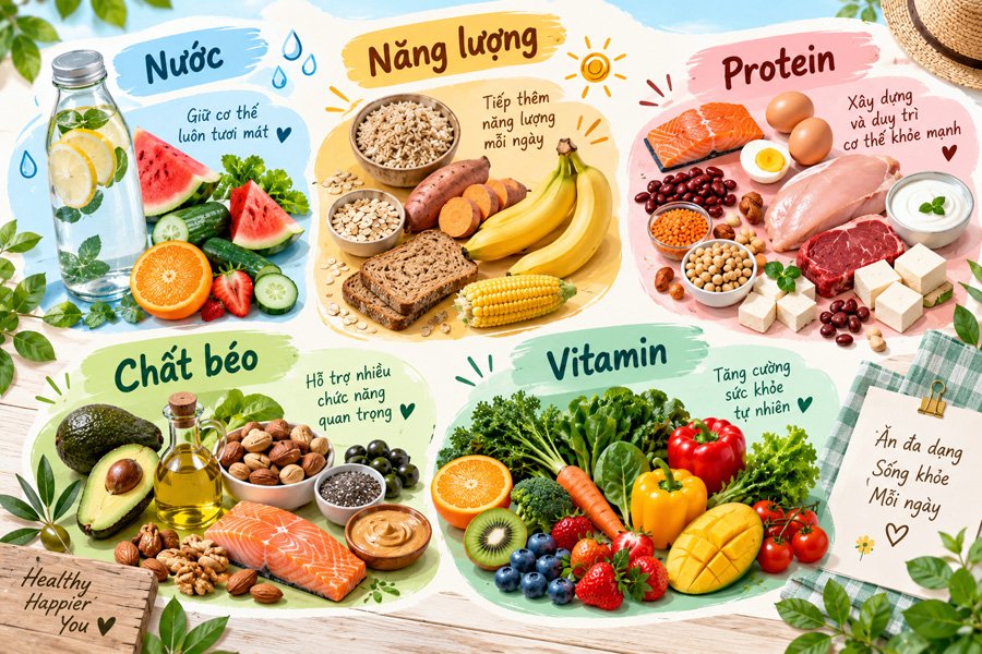 Hình các loại thực phẩm tốt cho sức khỏe