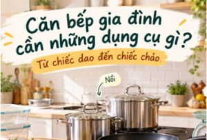 Căn bếp gia đình cần những gì