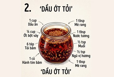 HÌnh minh họa cho bài viết Dầu Ớt Tỏi Sa Tế
