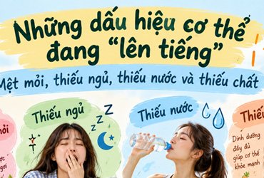 Hình minh họa bài viết Những Dấu HIệu Cơ Thể đang Lên Tiếng