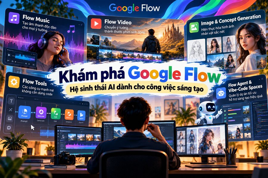 Hình minh họa bài viết Khám Phá Google Flow