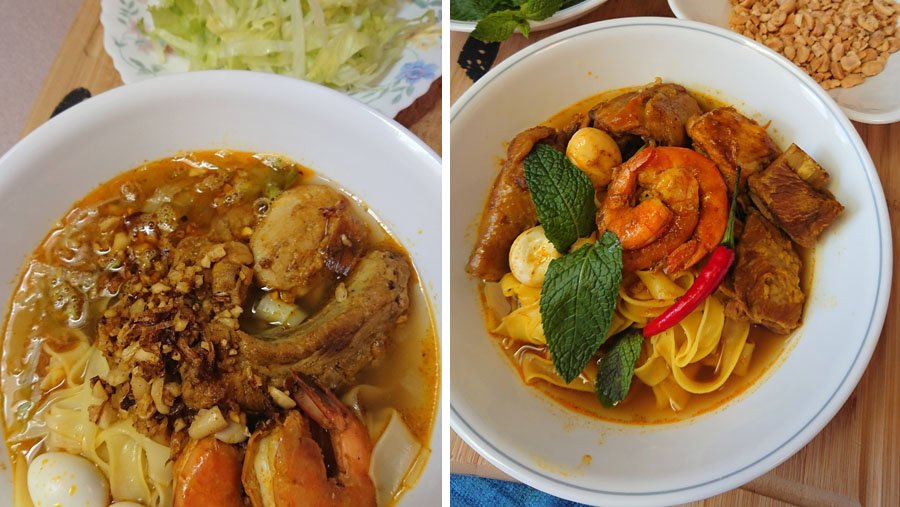 Mì Quảng Gà Sườn Heo